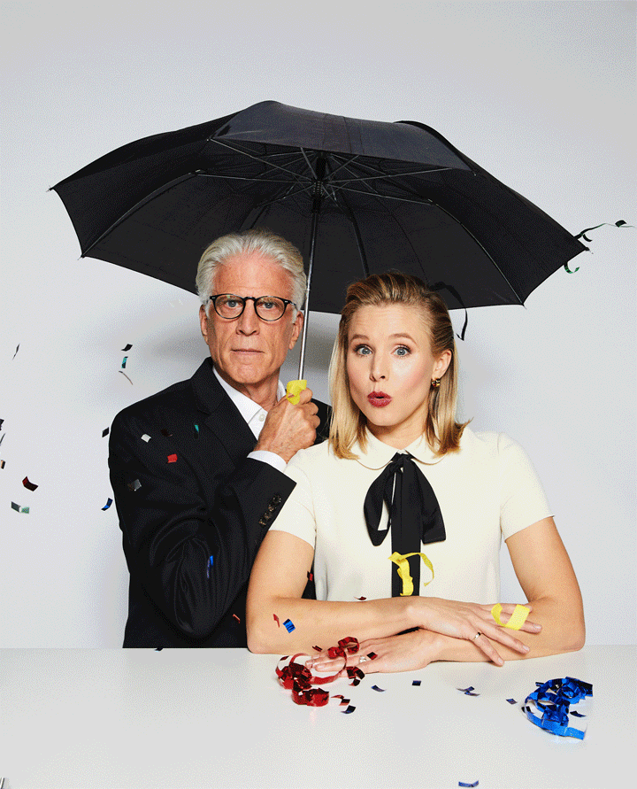 Ted Danson and Kristen Bell